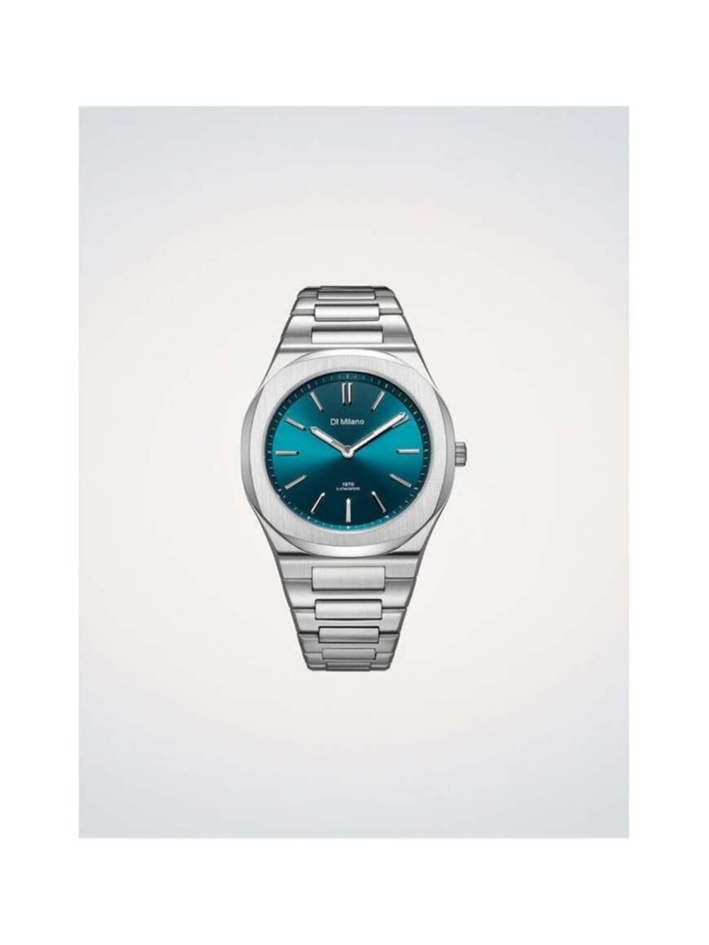 NWT D1 Milano Core Quartz Green Dial Men's Watch